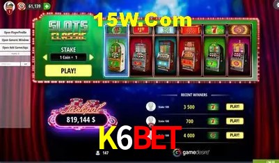 Jogos de Slot K6Bet
